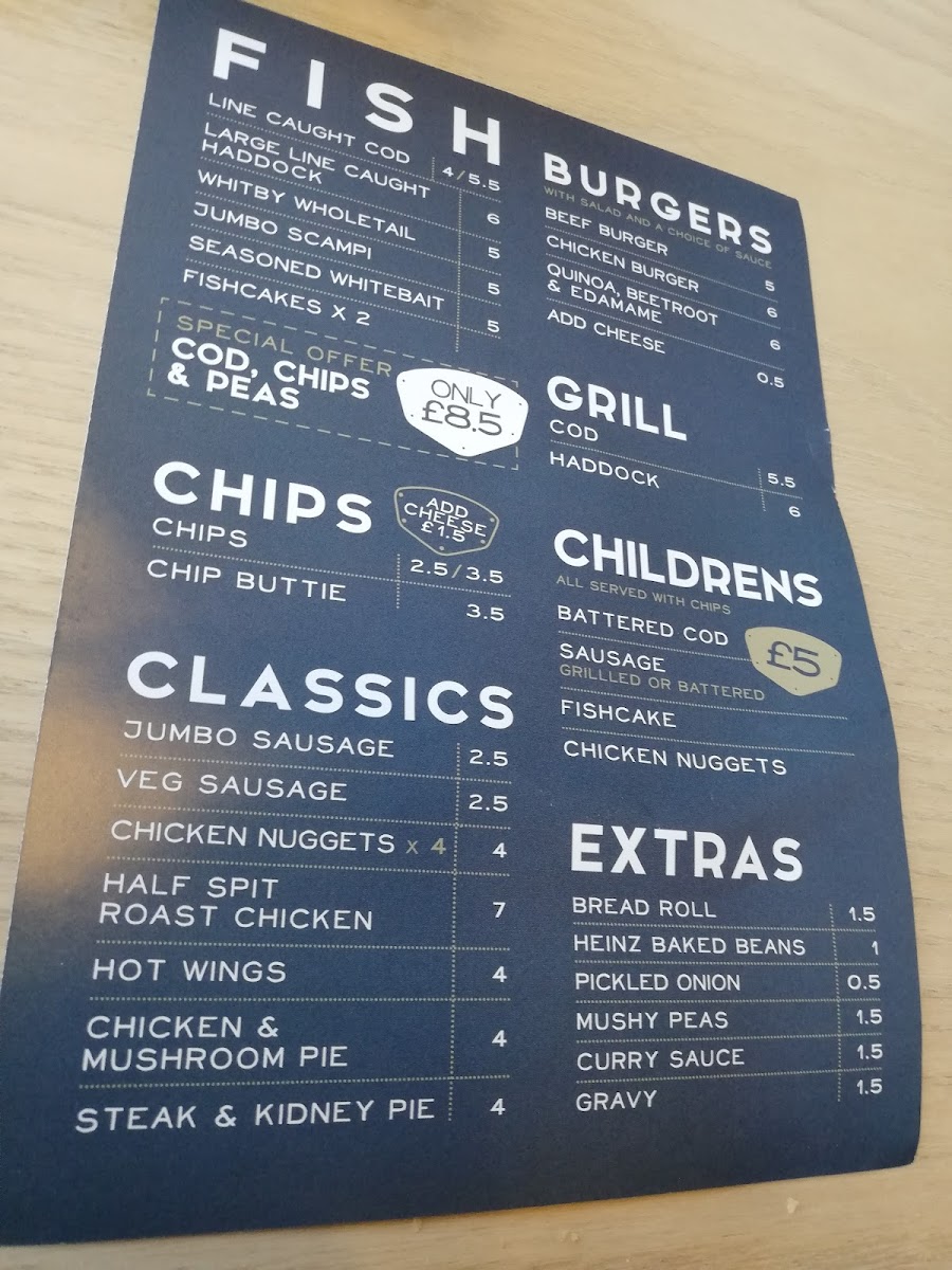 Harbourside Gluten Free @ Barbican Fish Bar Photos 2